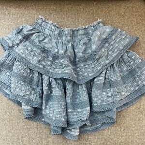 Aerie ruffle skirt